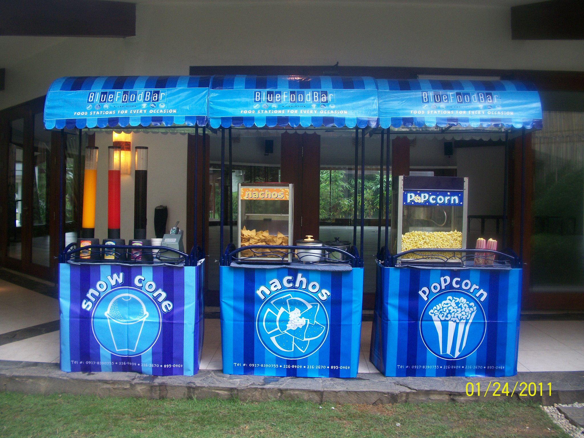 Blue Food Bar logistics